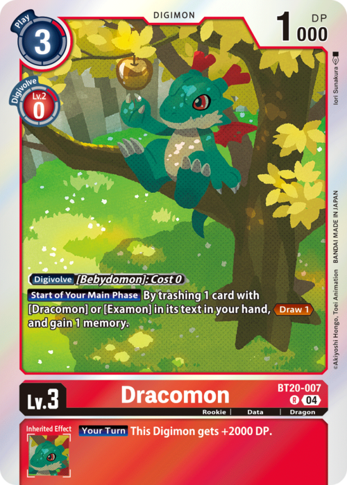 Dracomon Card Front