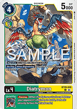 Diatrymon Card Front