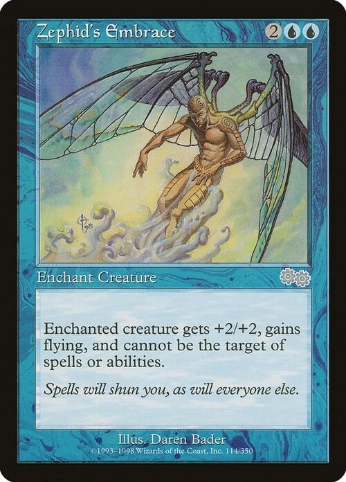 Zephid's Embrace Card Front