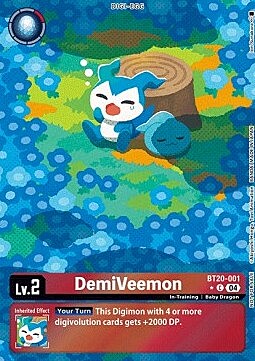 DemiVeemon Card Front