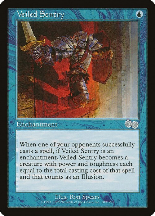 Veiled Sentry Card Front