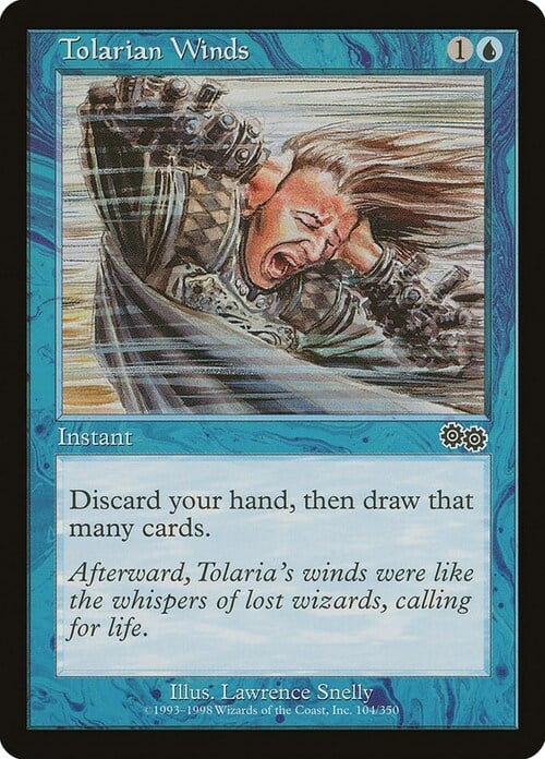 Tolarian Winds Card Front