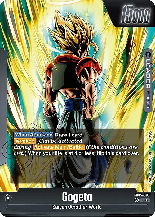 Gogeta Card Front