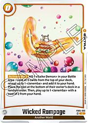 Wicked Rampage FB05-093