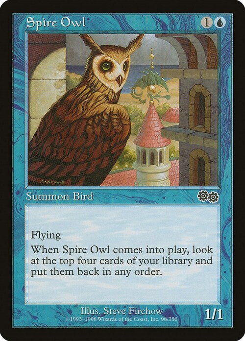 Spire Owl Card Front