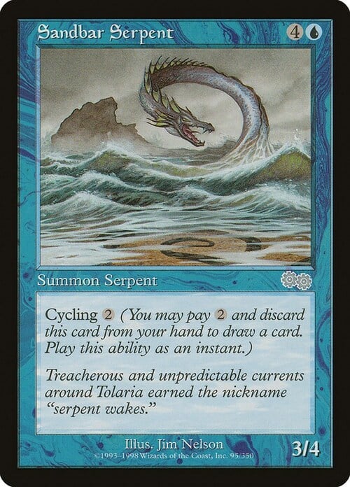 Sandbar Serpent Card Front