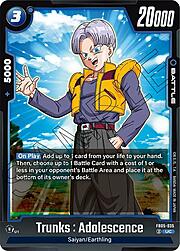 Trunks : Adolescence FB05-035