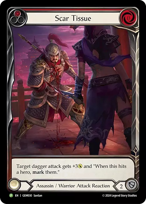 Scar Tissue (Red) Card Front
