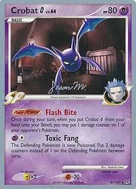 Crobat G Lv.44 Card Front