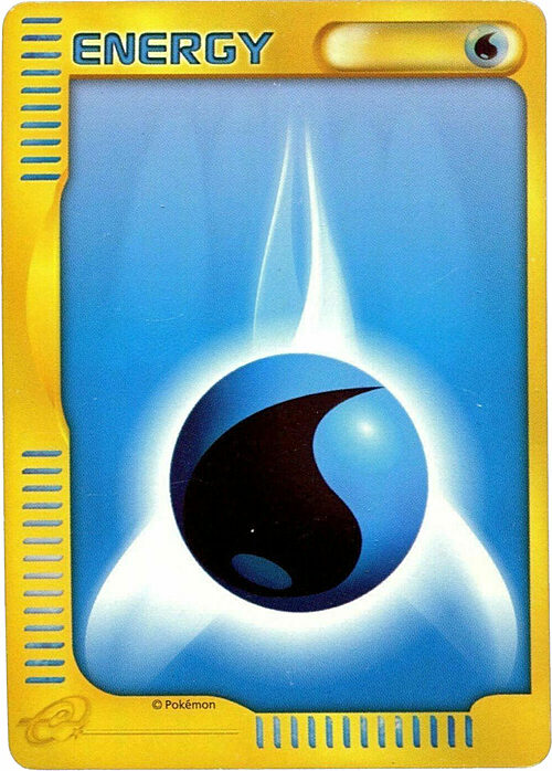 Water Energy Card Front