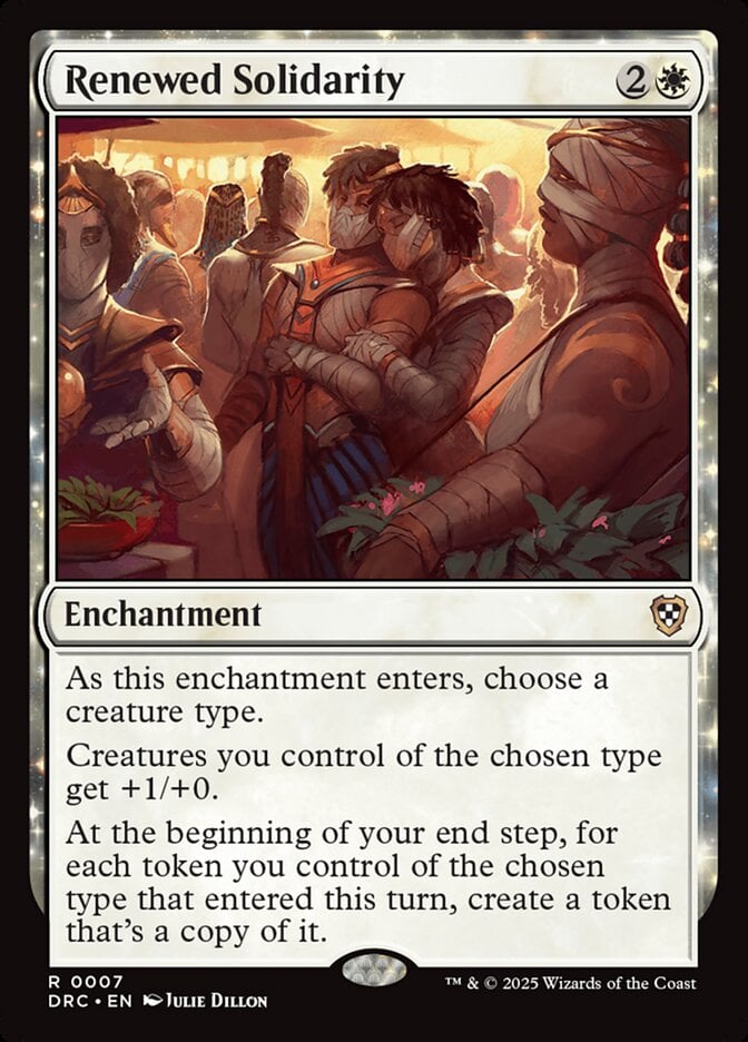 Renewed Solidarity Commander: Aetherdrift | Magic | CardTrader