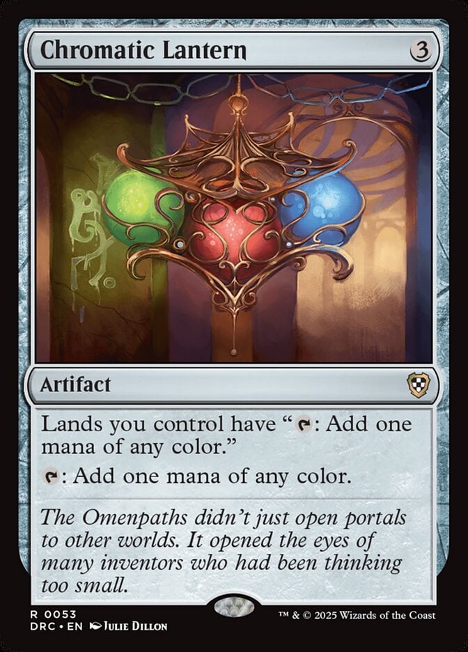 mtg cards like chromatic lantern Are there any more cards like chromatic lantern that allow your lands to tap for any color?