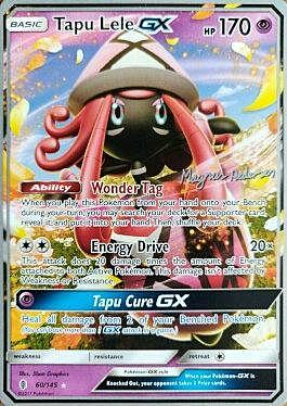 Tapu Lele GX [Energy Drive] Card Front