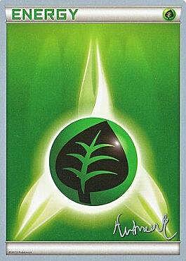 Grass Energy Card Front