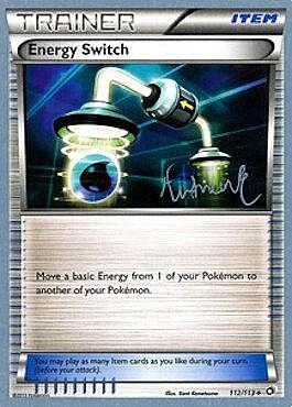Energy Switch Card Front