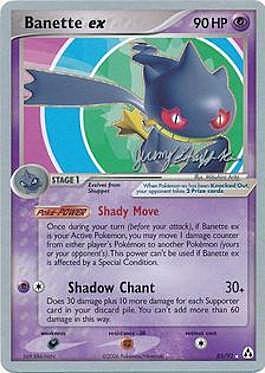 Banette ex Card Front