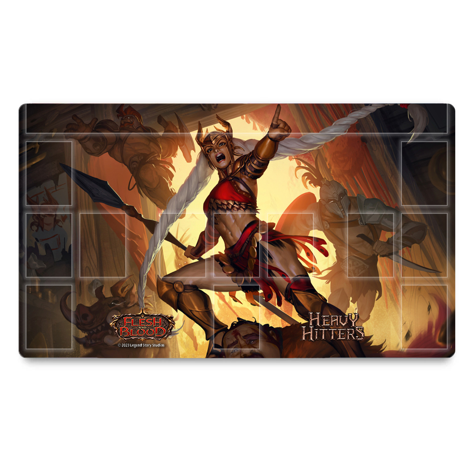 Heavy Hitters | "Shift the Tide of Battle" Playmat