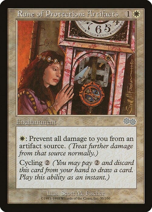 Rune of Protection: Artifacts Card Front