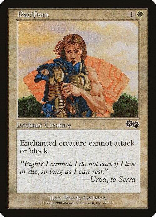 Pacifism Card Front