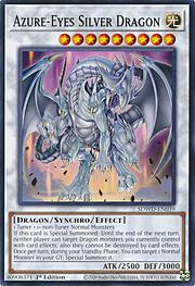 Azure-Eyes Silver Dragon · Common 039