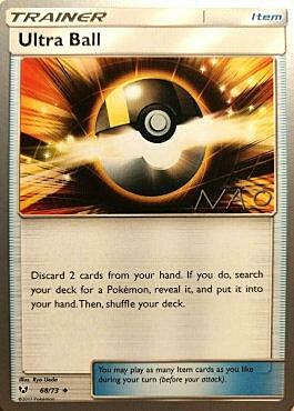 Ultra Ball Card Front