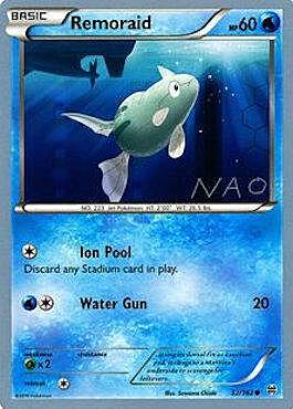 Remoraid [Splatter] Card Front