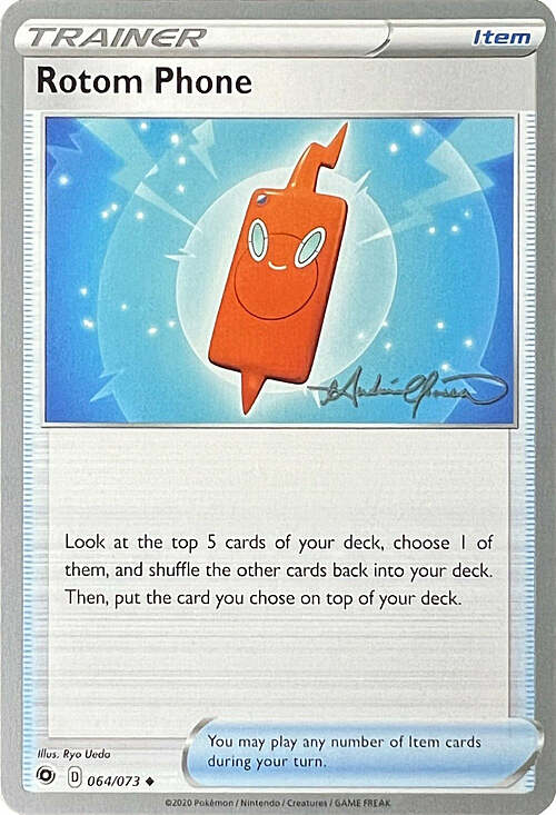 Smart Rotom Card Front
