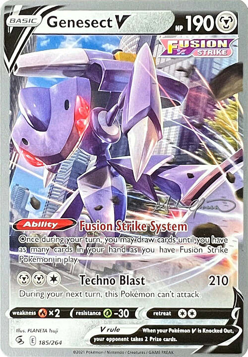 Genesect V Card Front