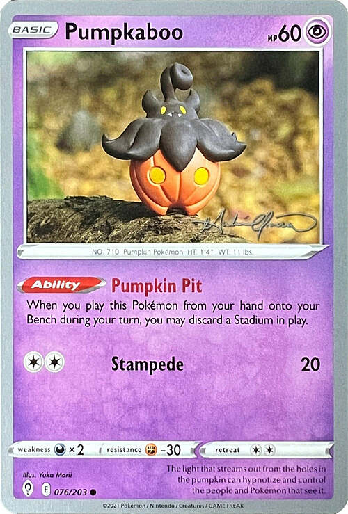 Pumpkaboo Card Front