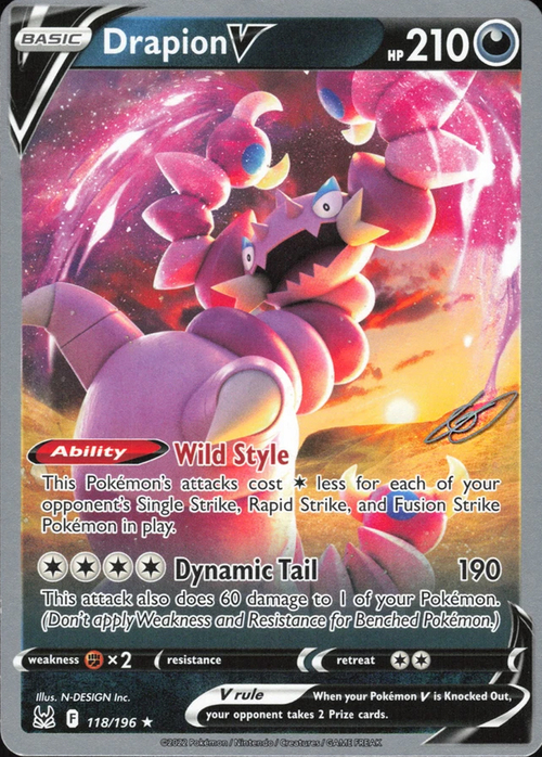 Drapion V Card Front