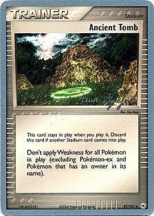 Tomba Antica Card Front