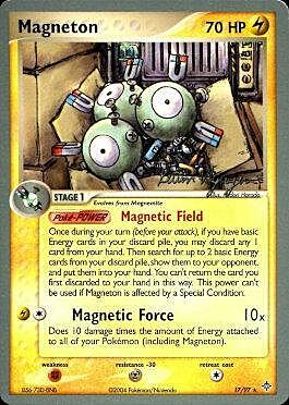 Magneton [Magnetic Flow | Steel Wave] Card Front