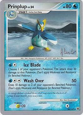 Prinplup Lv.24 Card Front