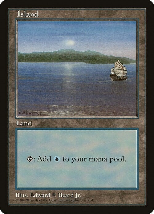 Island Card Front