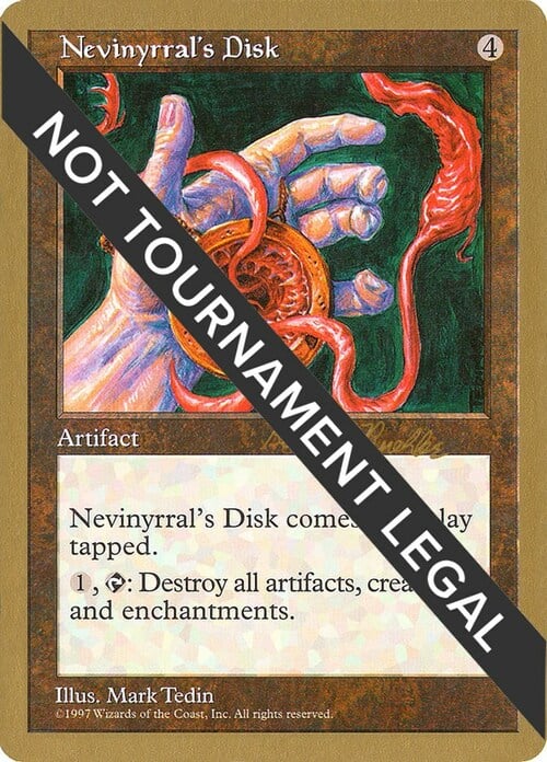 Nevinyrral's Disk Card Front
