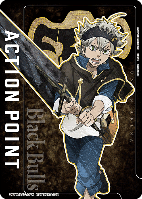 "Asta" Action Point Card Front