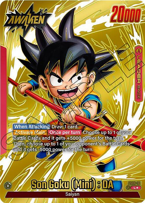 Son Goku (Mini) : DA Card Front