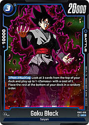 Goku Black · Championship Pack 01 FB02-039