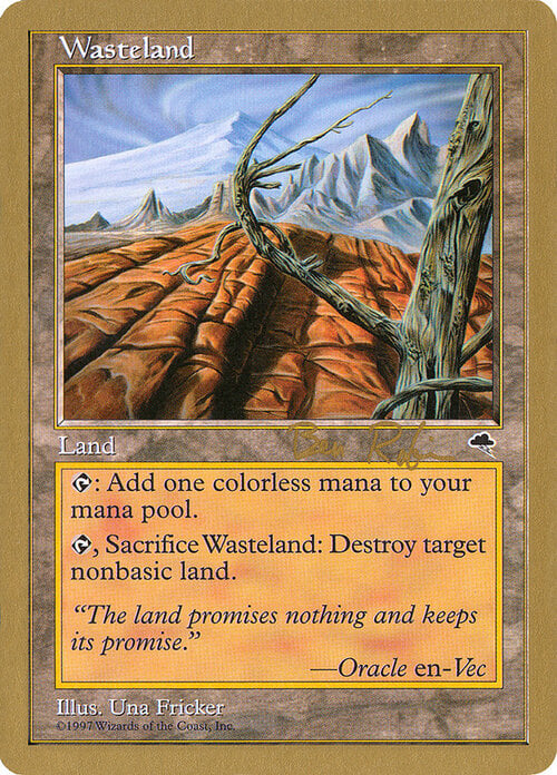 Lande Desolate Card Front