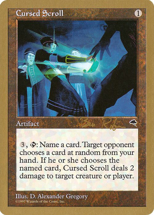 Pergamena Maledetta Card Front