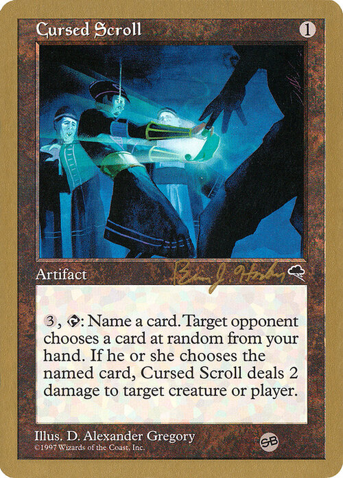 Pergamena Maledetta Card Front