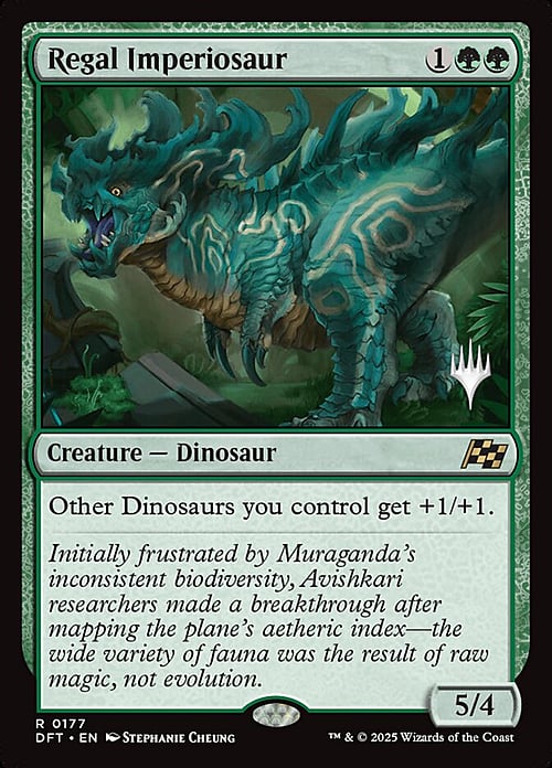Regal Imperiosaur Card Front