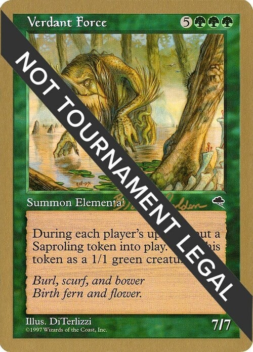 Verdant Force Card Front