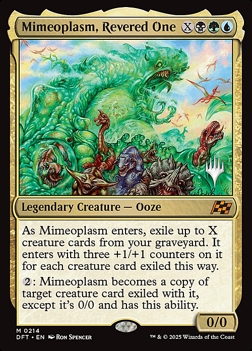 Mimeoplasm, Revered One Card Front