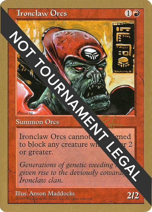 Ironclaw Orcs Card Front