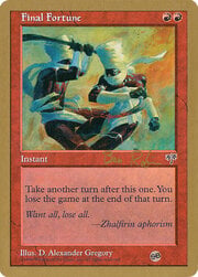 Final Fortune · Sideboard 174sb
