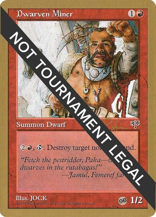 Dwarven Miner Card Front