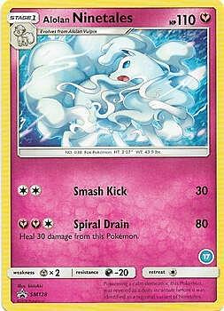 Alolan Ninetales Card Front