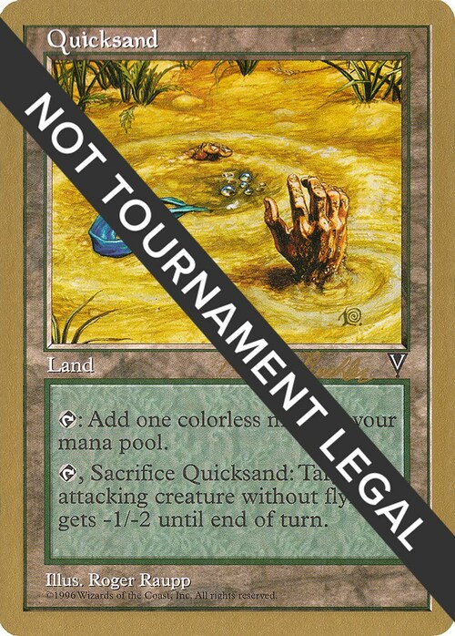 Quicksand Card Front