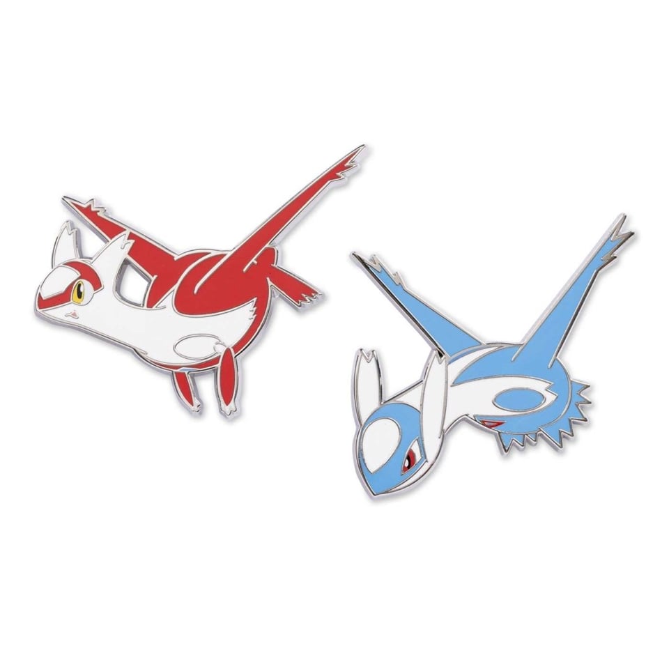 Latias & Latios Pokémon Pin Set